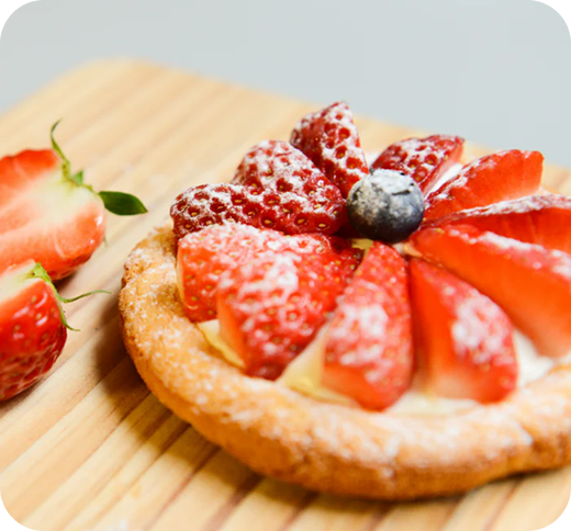 Jednoduché jahodové tartelettes