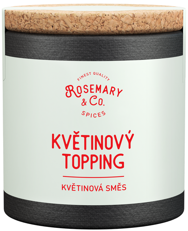 Květinový topping